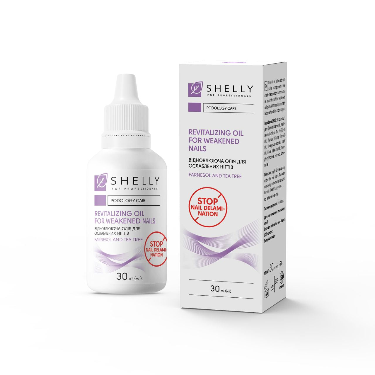 Shelly Stop Onycholysis olej na poškodenú nechtovú platničku, 30 ml
