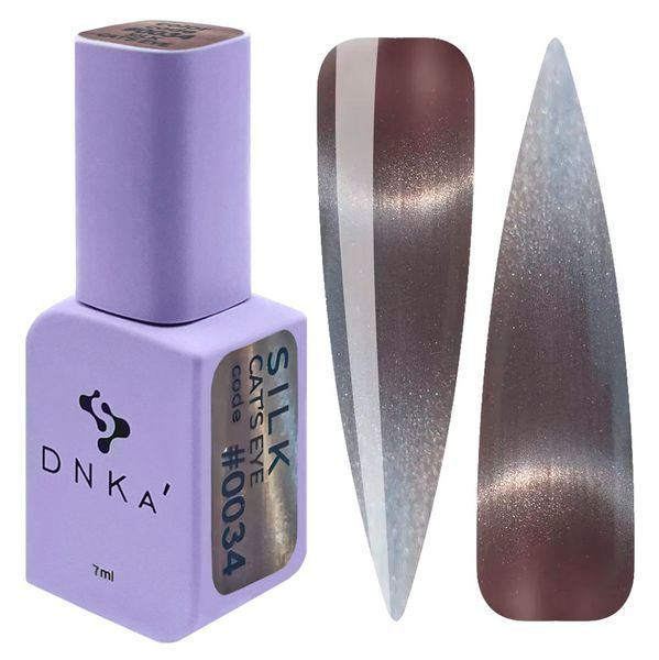 DNKa' Color Gel Polish Cat's Eye 0034 Silk, 7ml