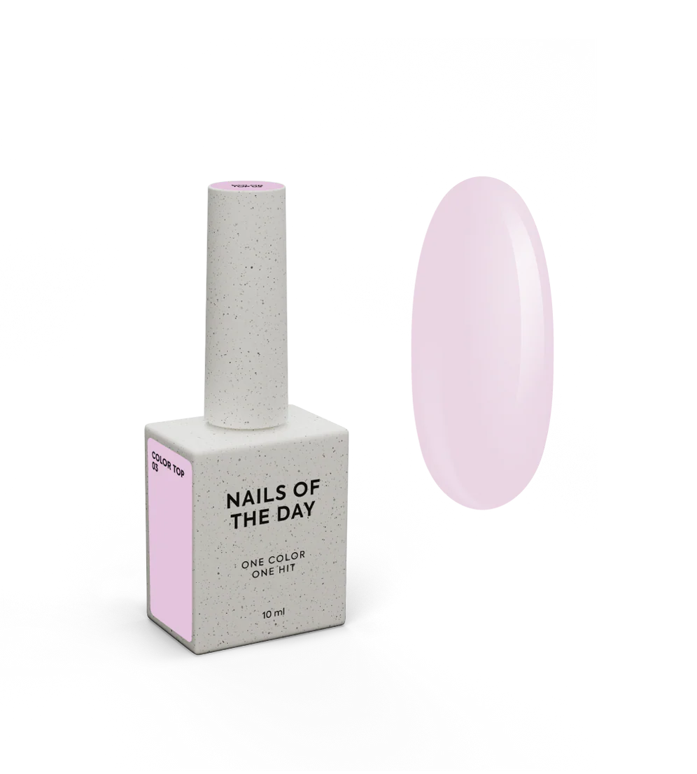 NAILSOFTHEDAY top effect Color top 03 10ml