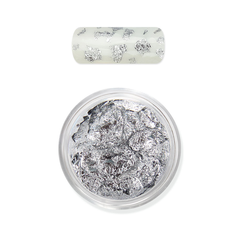 Moyra Nail art fólia 01 Silver 0,2g