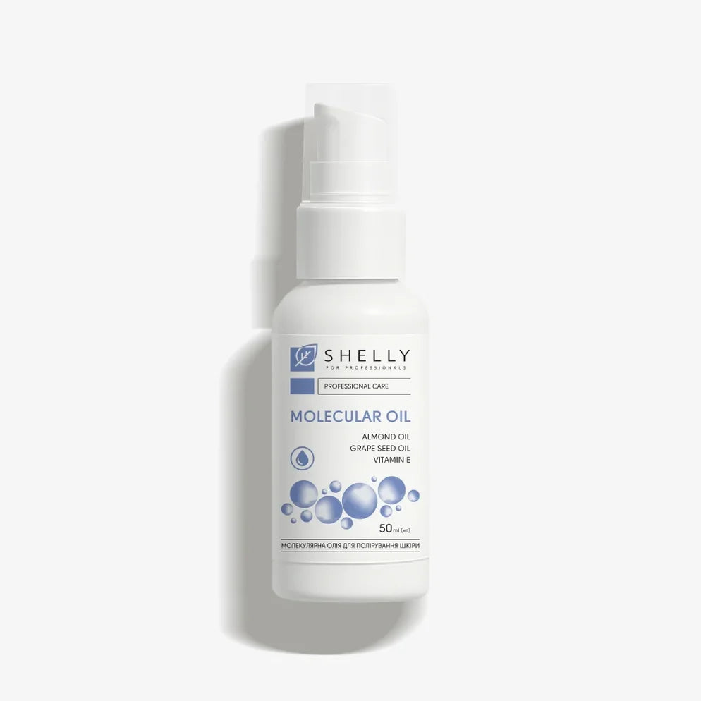 Shelly Molekulárny olej na leštenie pokožky, 50 ml